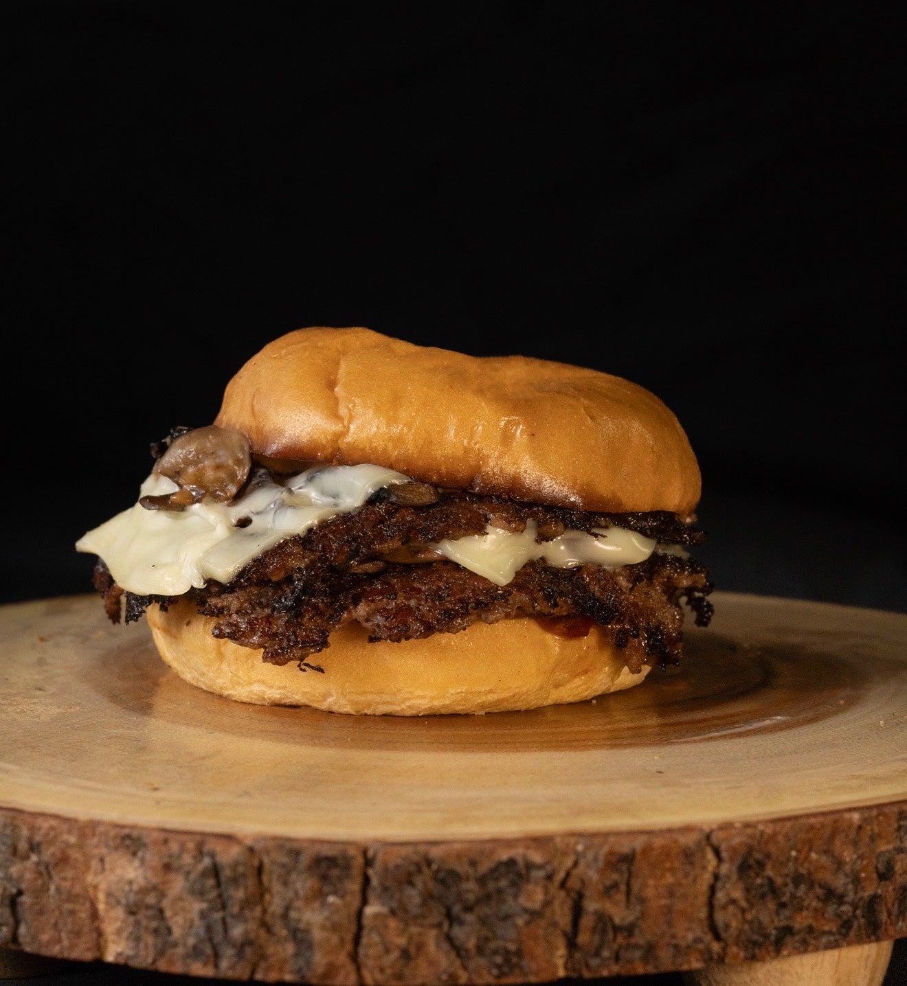 Swiss & Mushrooms Smashyo